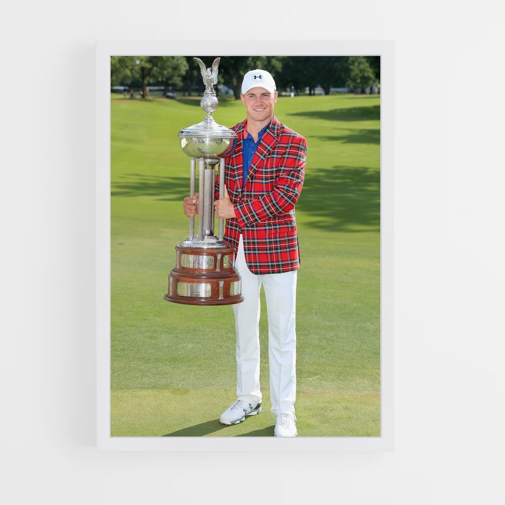 Poster L'Ascension de Spieth – affiche Golf (vue 3)